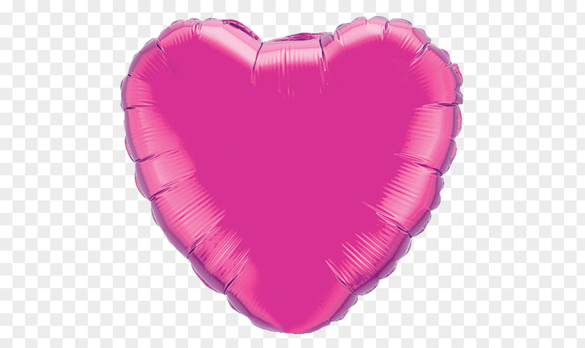 Balloon Mylar Magenta Shape Color PNG