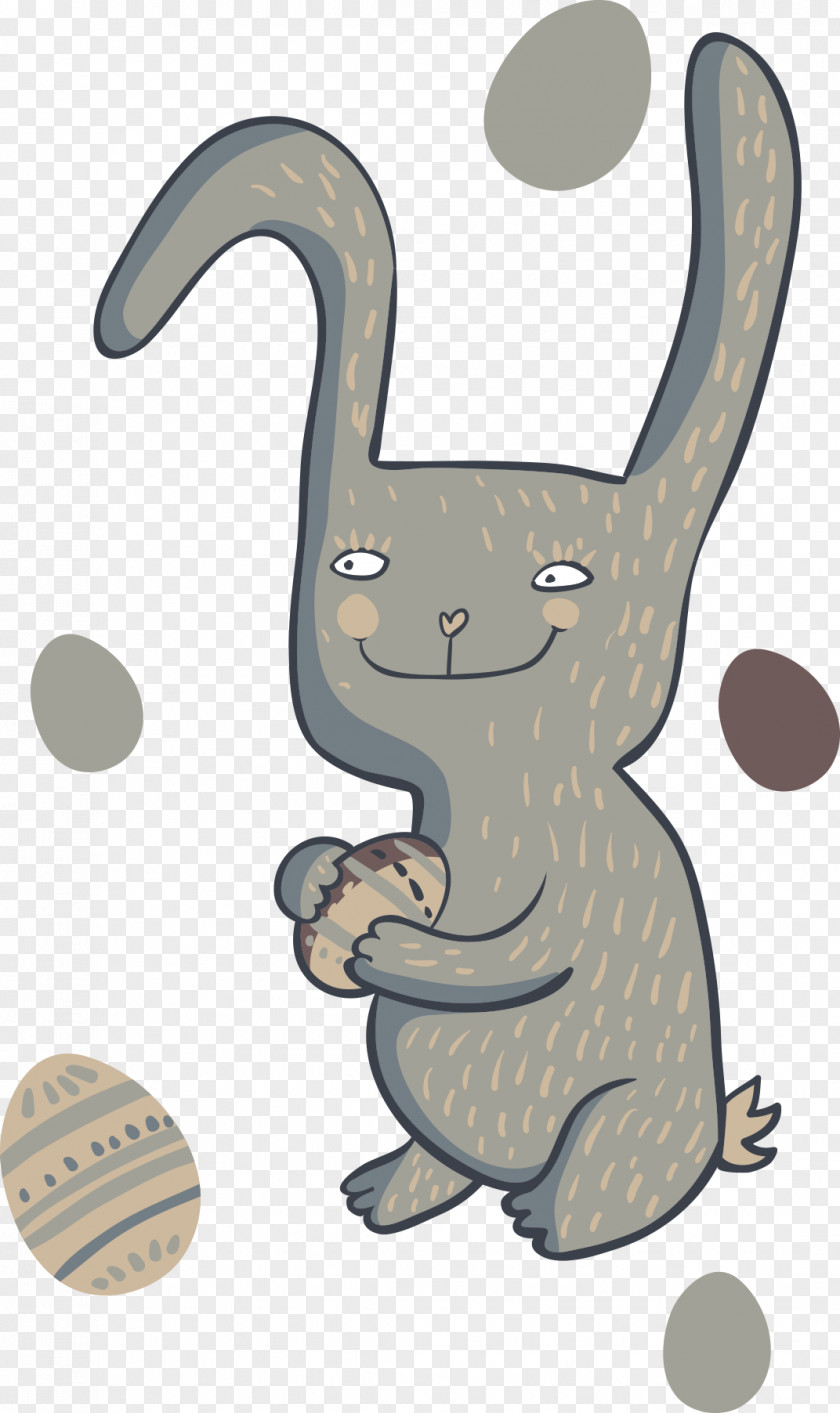 Cartoon Bunny Illustration PNG
