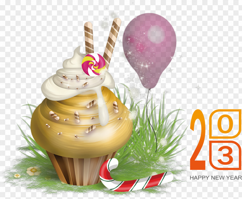 New Year Cake PNG