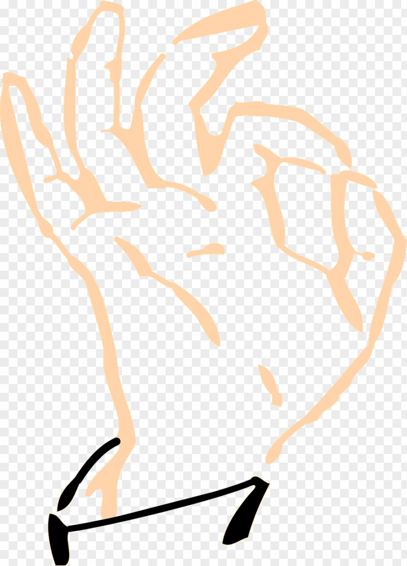 Tap OK Gesture Sign Language Clip Art PNG