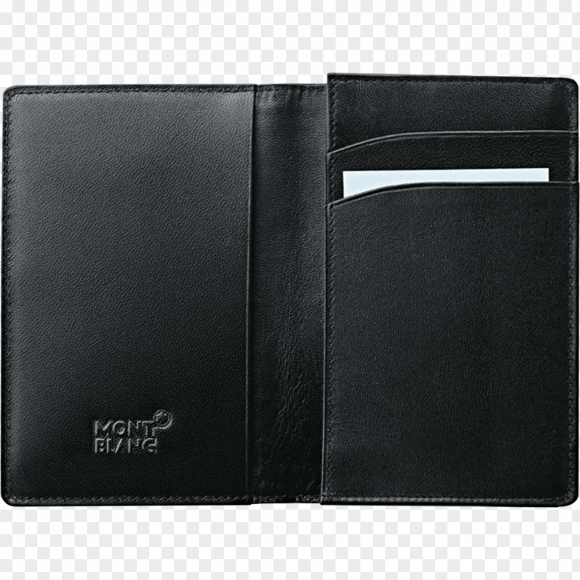 Wallet Montblanc Meisterstück Business Cards Jewellery PNG