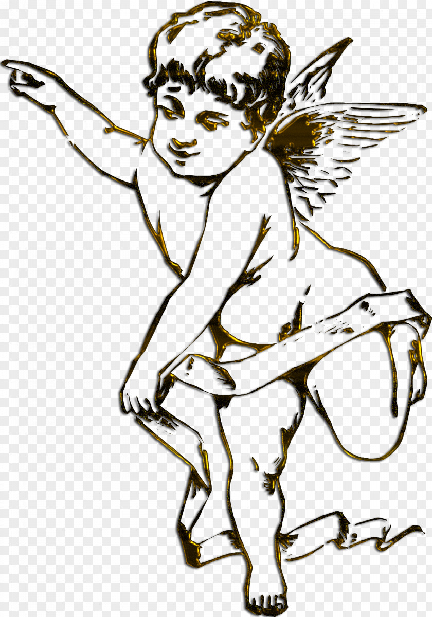 Cupid Cherub Angel Clip Art PNG