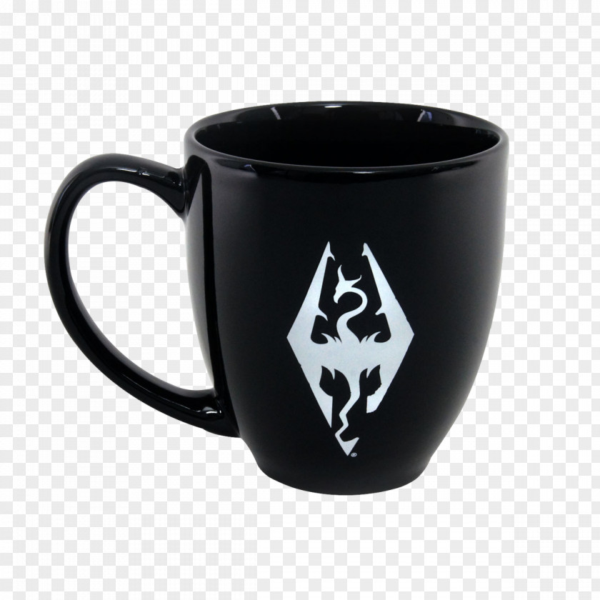 Mug The Elder Scrolls V: Skyrim – Dragonborn Dragon Age: Inquisition Online Coffee Cup II: Daggerfall PNG