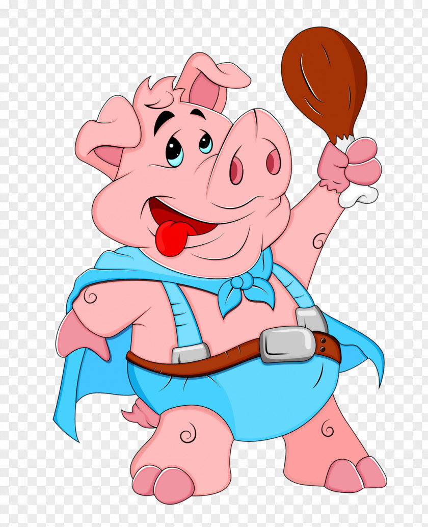 Pig Porky Cartoon Clip Art PNG