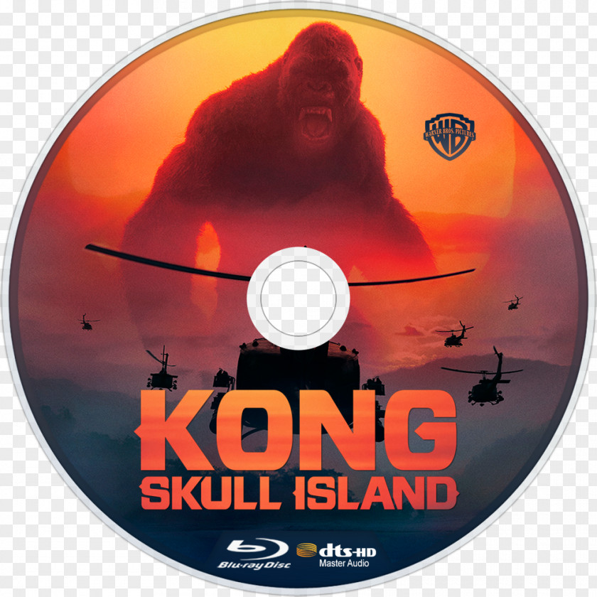Skull Island King Kong Blu-ray Disc Ultra HD Digital Copy Film PNG