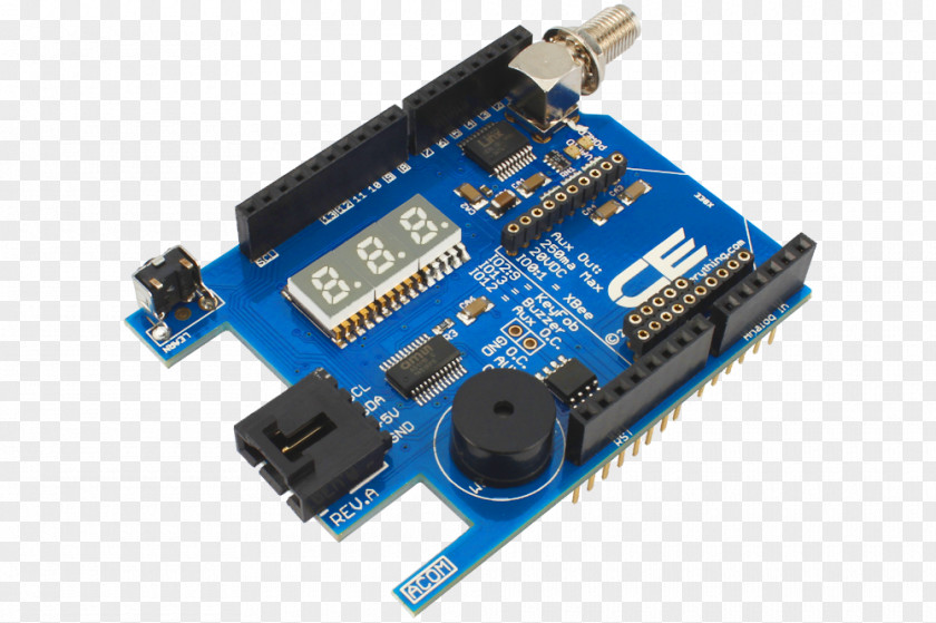 Buzzer Microcontroller Arduino LED Display I²C Seven-segment PNG