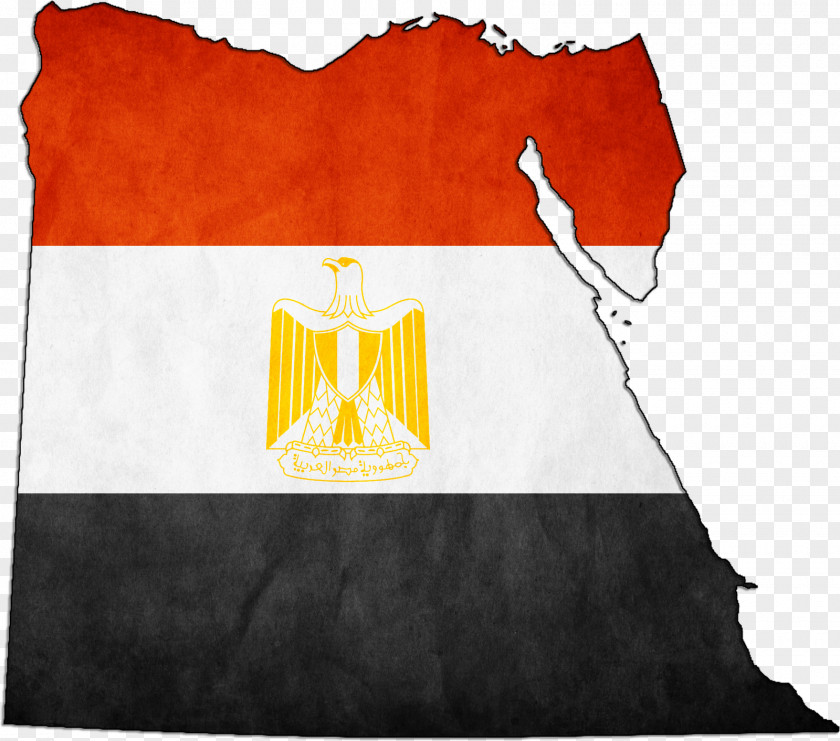Egypt Flag Of Map Stock Photography PNG