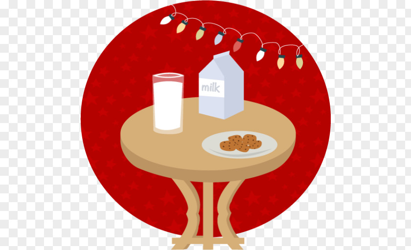 Milk Biscuits Christmas Clip Art PNG