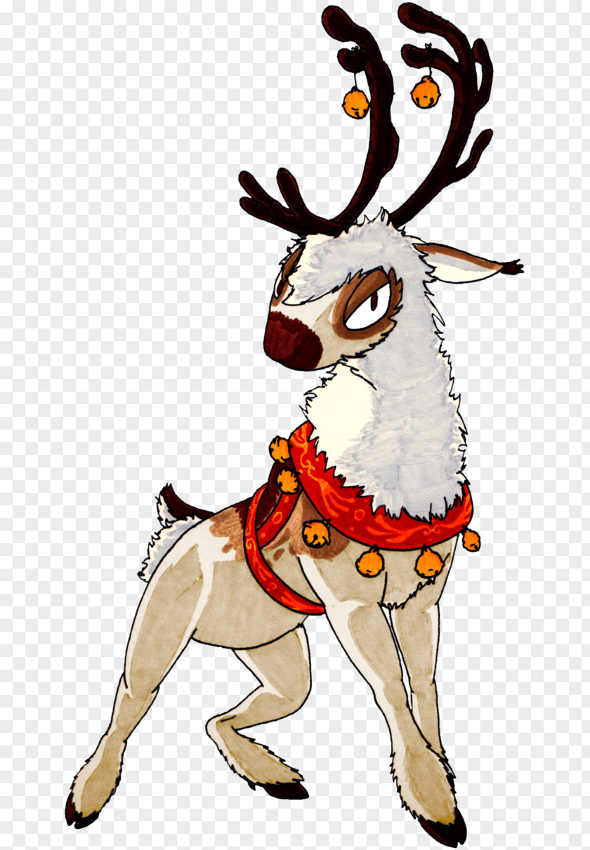 Reindeer Horse Costume Design Antler PNG