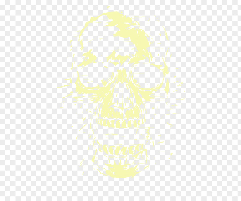 Scream Nose Jaw Skull Sketch PNG