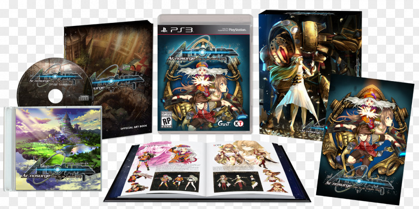 Book Ar Nosurge Ciel Special Edition Video Game PlayStation 3 PNG