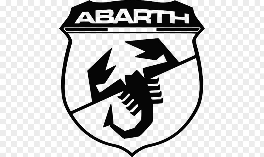 Car Abarth Fiat 500 Automobiles Sticker PNG