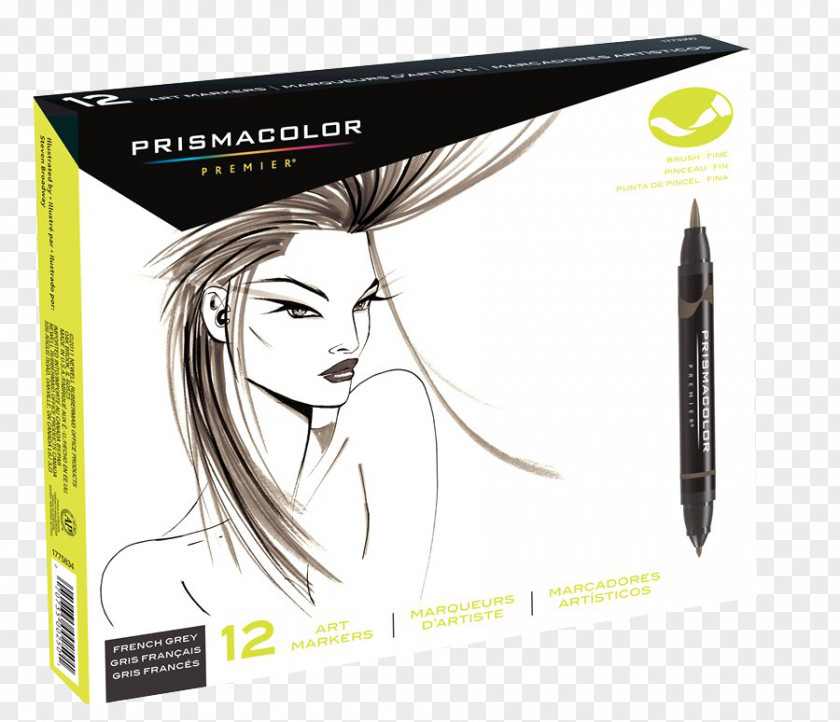 Freehand Ink Prismacolor Marker Setprisma Pro 48set Pen Artist PNG