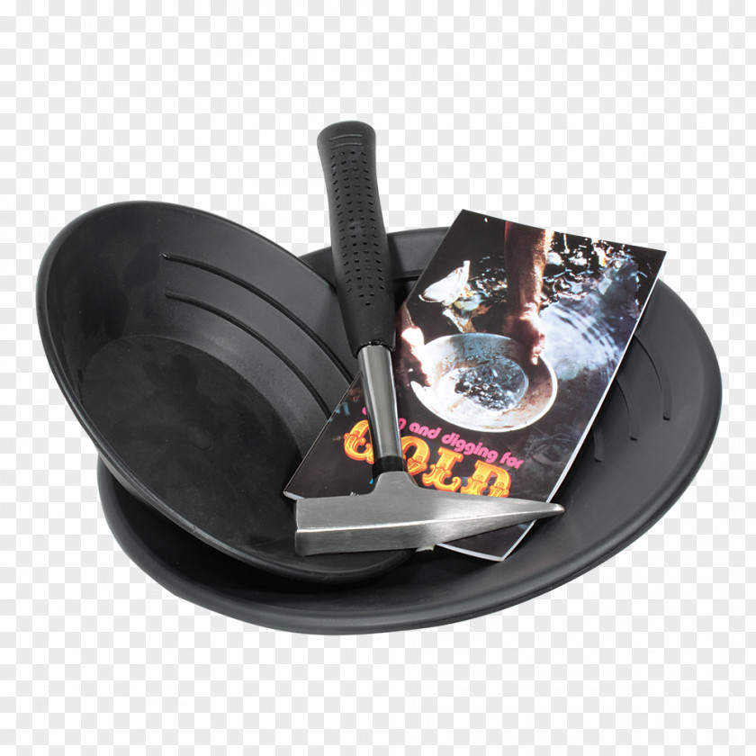 Frying Pan Diving And Digging For Gold Tableware PNG