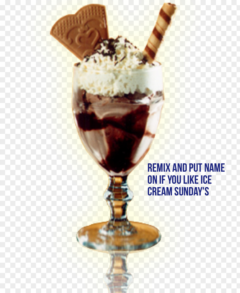 Ice Cream Sundae Chocolate Parfait PNG