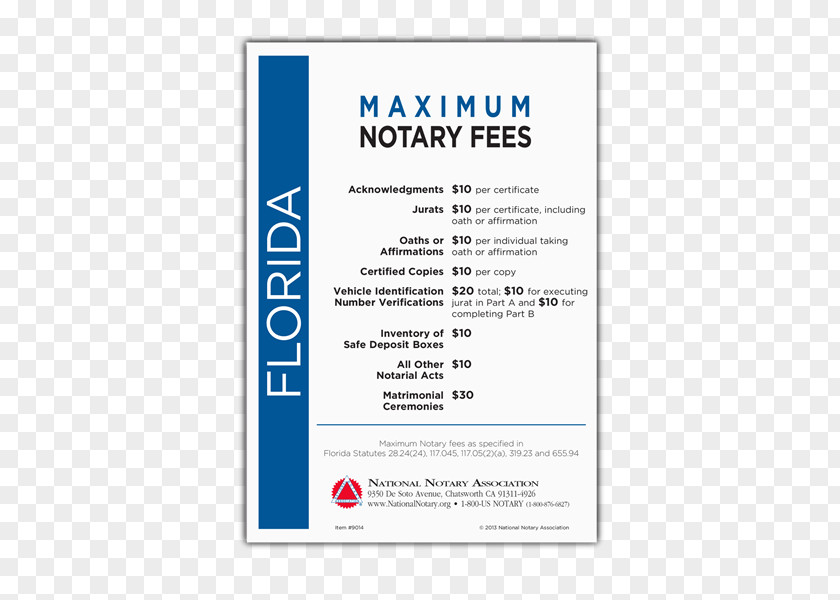Notary Public Fee National Association Power Of Attorney PNG