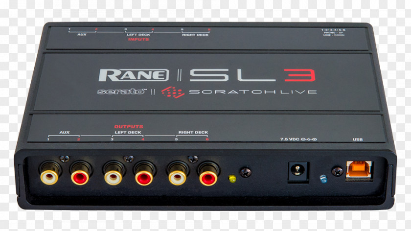 Scratch Live Serato Audio Research Rane SL-3 Advanced Corporation Disc Jockey PNG