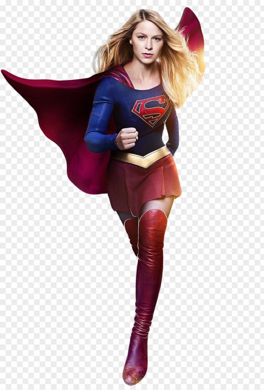Supergirl Transparent Image Melissa Benoist The Flash Clark Kent Crossover PNG