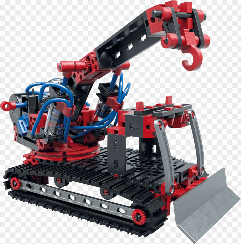 Toy Fischertechnik Pneumatics Block Construction Set PNG