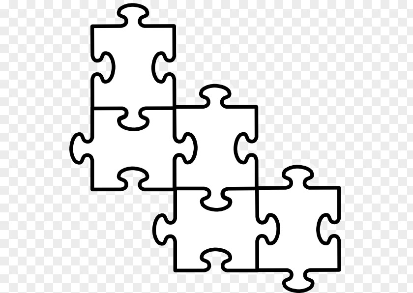 Large Puzzle Piece Template Jigsaw Video Game Clip Art PNG