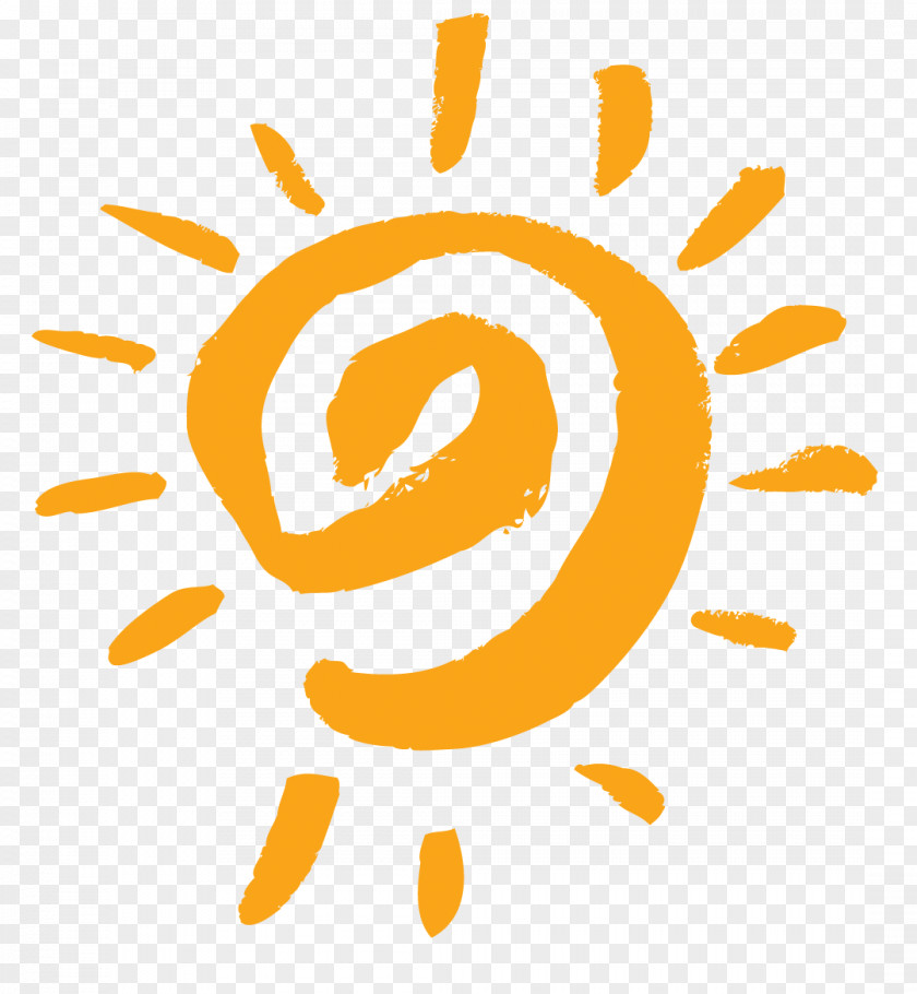 Lovely Sun Symbol Illustration PNG