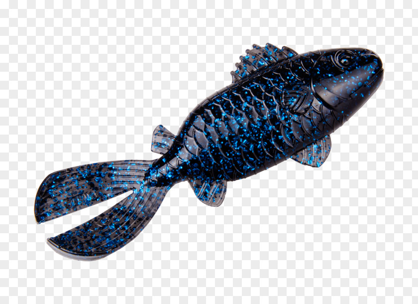 Shrimp Baiting Cobalt Blue Fish PNG