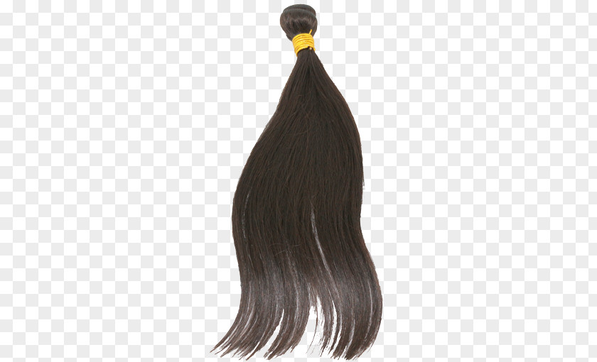 Weaving Wig Brown Hair Black PNG