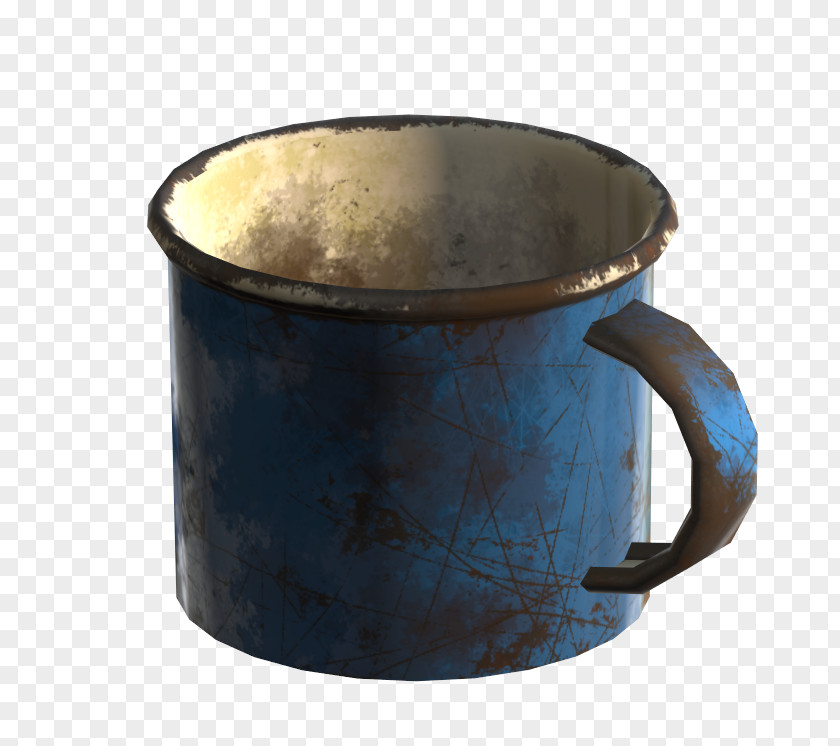 Ceramic Pottery Cobalt Blue PNG