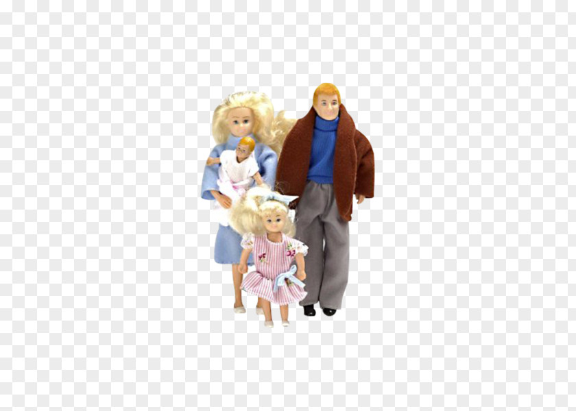 Doll Dollhouse Toy Family 1:12 Scale PNG