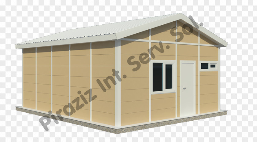 Fiber Cement Roof House Product Design PNG