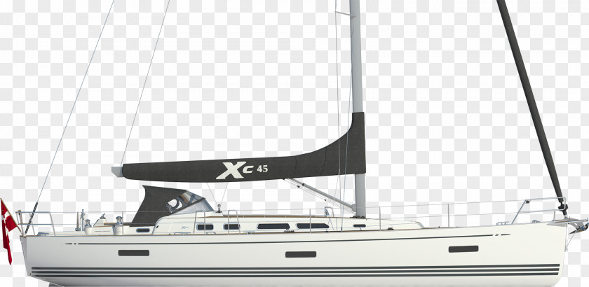 Nautical Mile Sailing X-Yachts Cat-ketch PNG