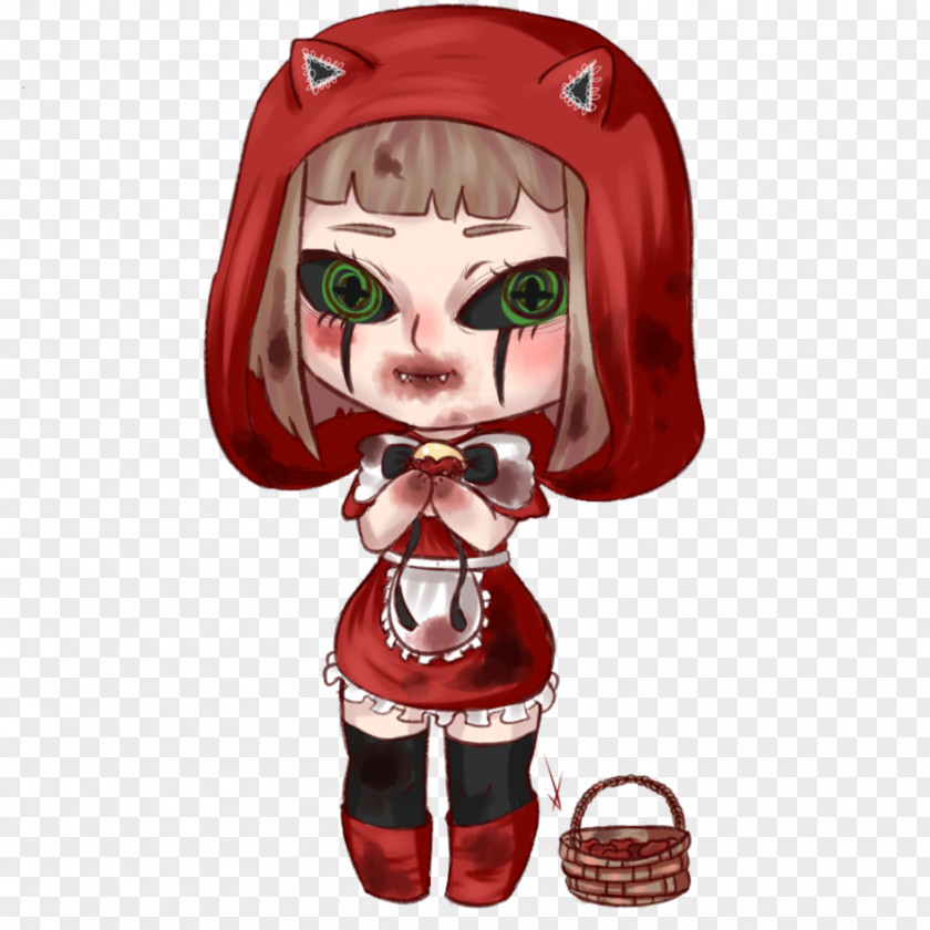 Red Riding Hood Figurine Cartoon Character Fiction PNG