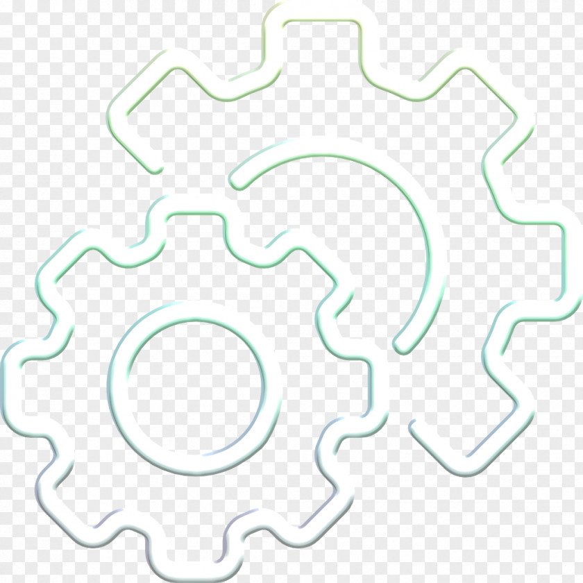 Seo And Online Marketing Icon Gear Setting PNG