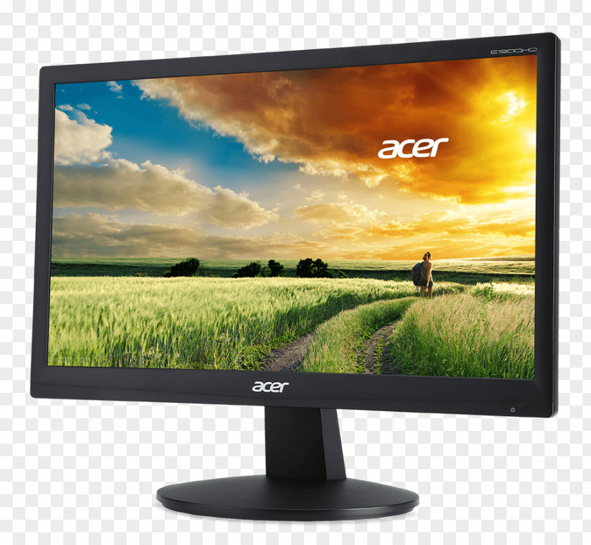 1080p Computer Monitors LED-backlit LCD Acer Digital Visual Interface PNG