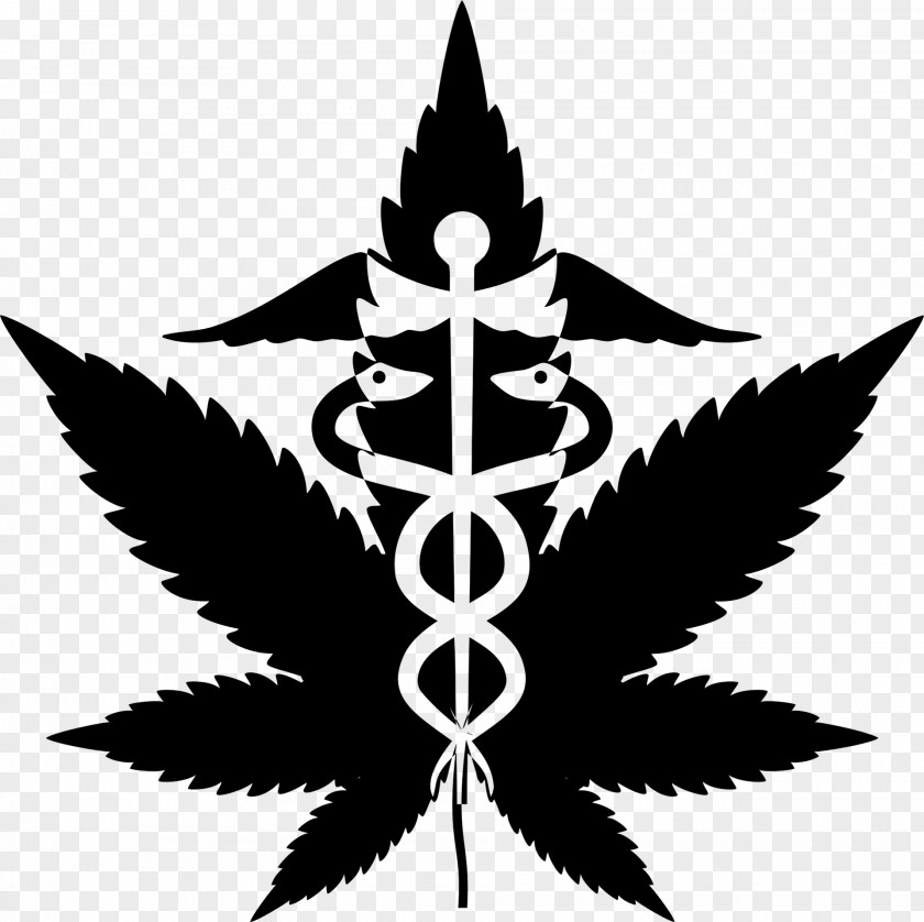 Cannabis Medical Drug Silhouette Clip Art PNG