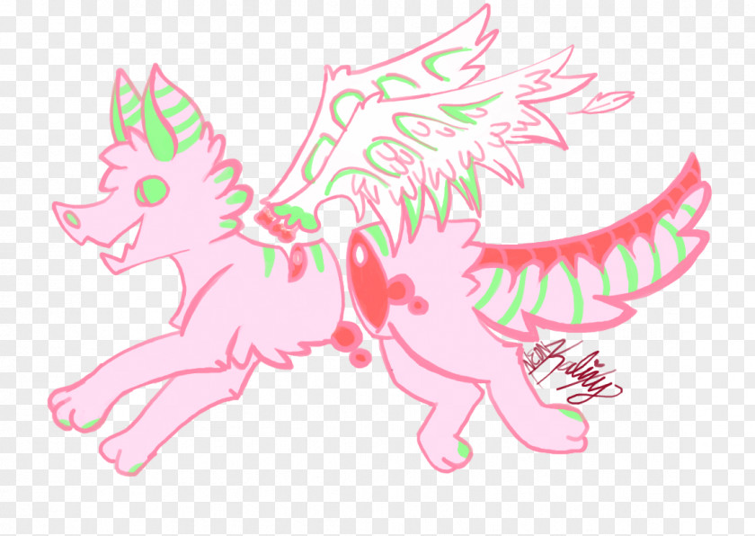 Dragon Carnivora Horse Cartoon PNG