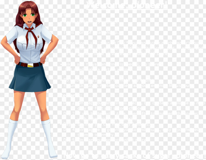 Everlasting Summer Visual Novel Database Steam School Uniform PNG