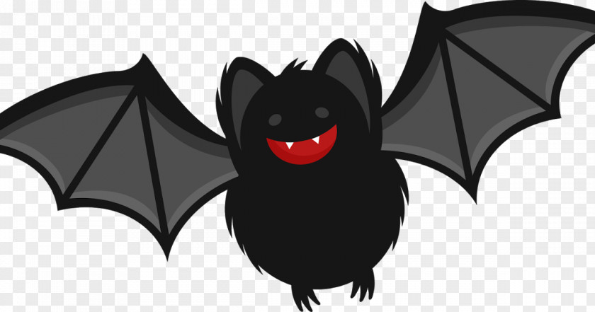 Monster Mash Bat Cartoon Clip Art PNG