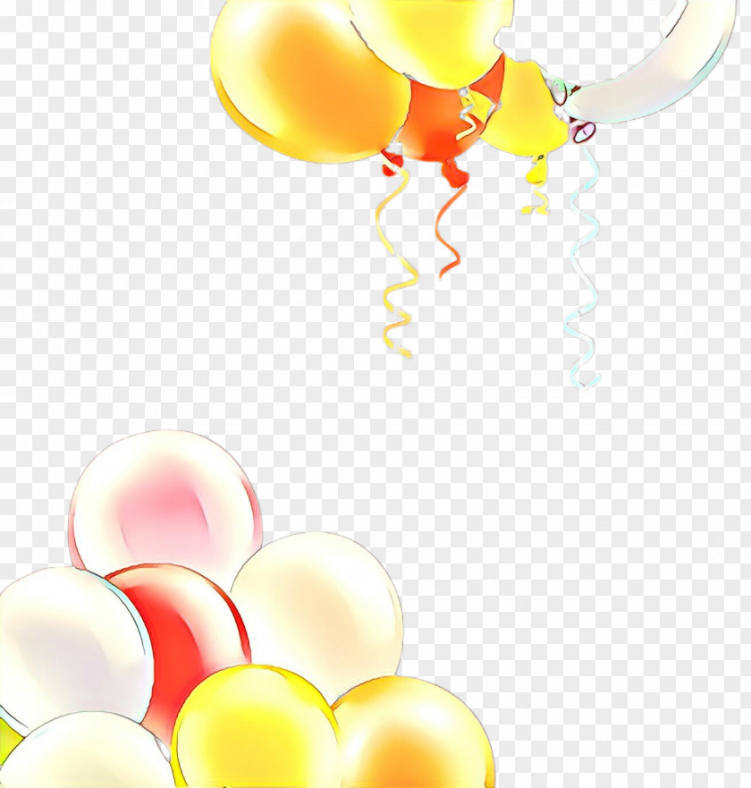 Balloon Yellow Party Supply PNG