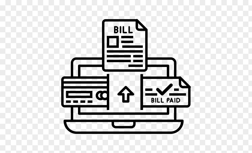 Electronic Bill Payment Invoice PNG