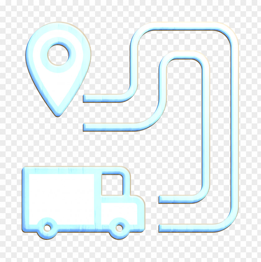 Itinerary Icon Navigation And Maps Truck PNG