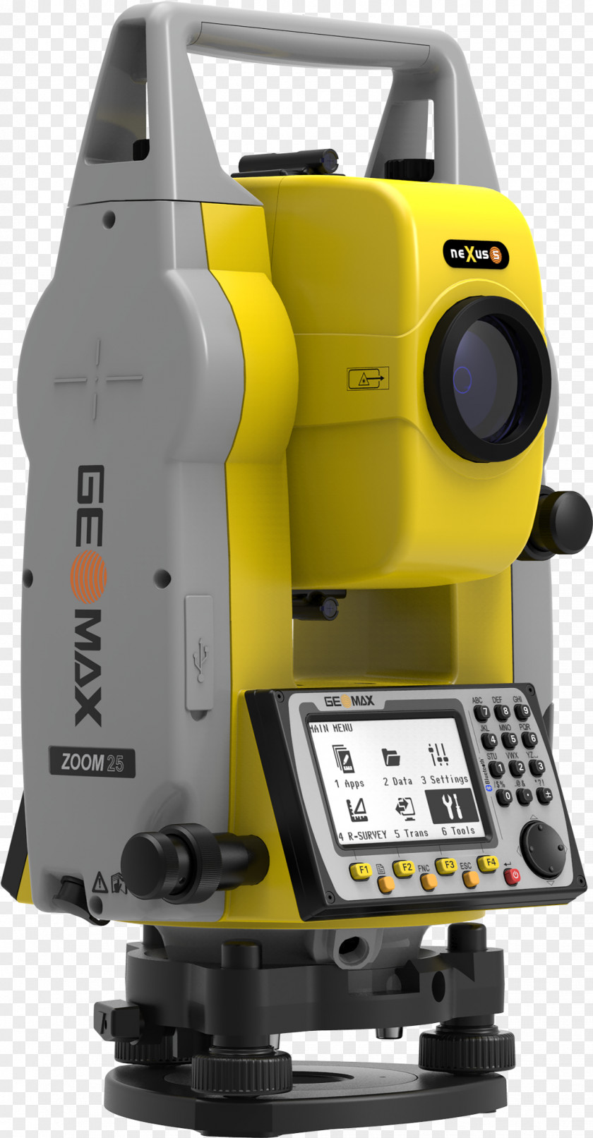 Total Station Surveyor Measurement Theodolite Prism PNG