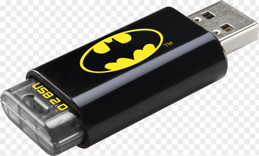Batman USB Flash Drives EMTEC Click 8 GB 2.0 Drive PNG