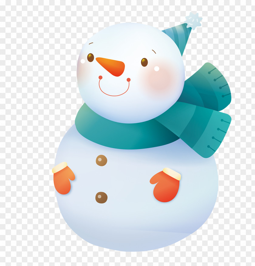 Cartoon Snowman PNG