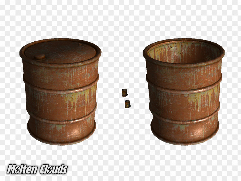 Design Copper Barrel Image PNG