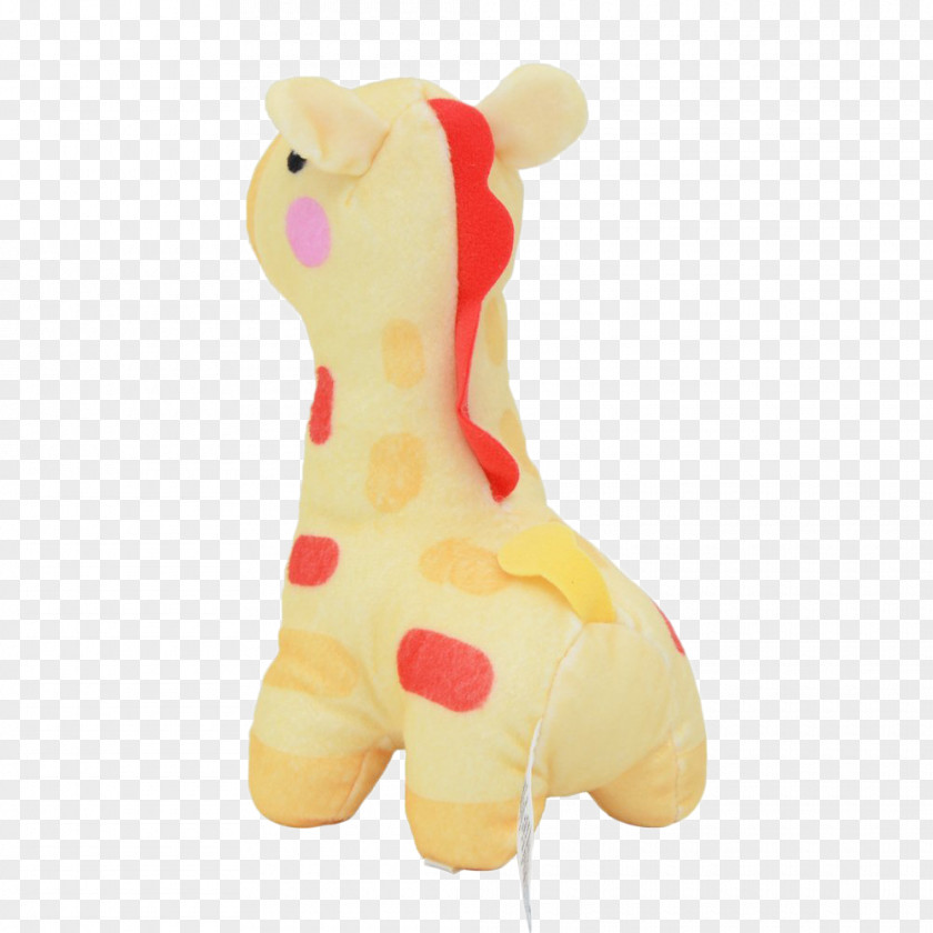 Fisher Sound And Light To Appease Giraffe Plush Stuffed Toy Doll PNG