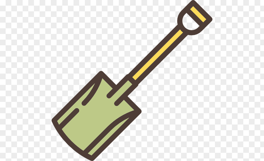 Cartoon Shovel Gardening Icon PNG