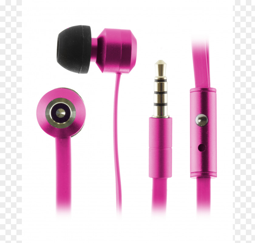 Headphones Microphone KITSOUND Headphone Ribbons Black In-Ear Mic PNG