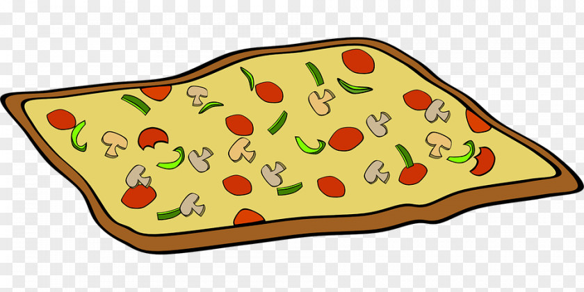 Pizza Rectangle Shape Clip Art PNG