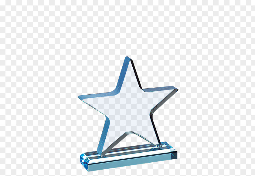 Trophy Acrylic Award Poly(methyl Methacrylate) Star PNG